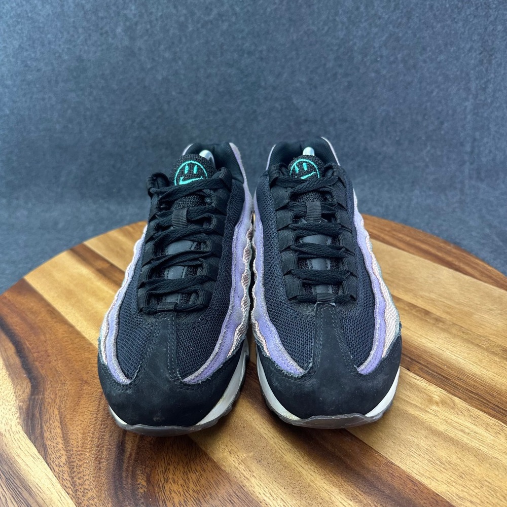 Nike Air Max 95 GS Have A Nike Day Black Purple CI5645-001 Womens 7 Kids 5.5Y - Picture 4 of 14